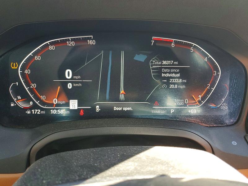 97333795 :رقم المزاد ، WBA5R1C01MFK62297 vin ، 2021 Bmw 330i مزاد بيع