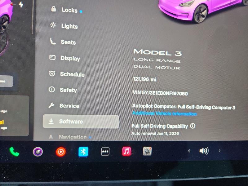 Продаж на аукціоні авто 2022 Tesla Model 3, vin: 5YJ3E1EB0NF197050, номер лоту: 98955495