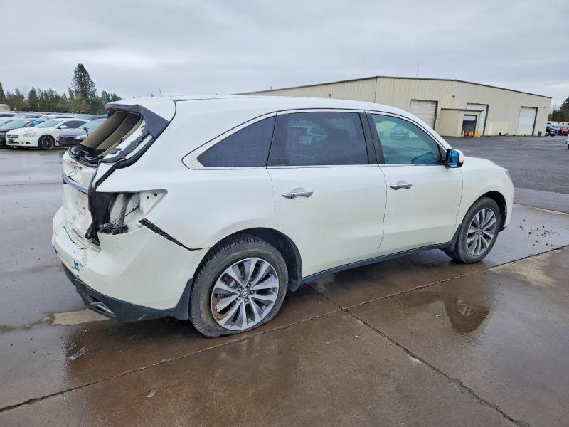 2015 Acura Mdx მანქანა იყიდება აუქციონზე, vin: 5FRYD4H45FB024549, აუქციონის ნომერი: 99736775