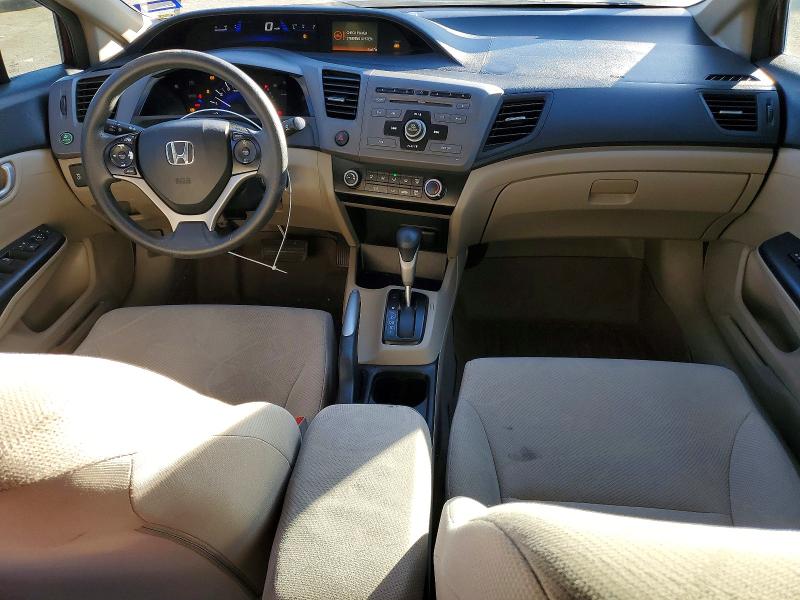 72499055 :رقم المزاد ، 2HGFB2F56CH596428 vin ، 2012 Honda Civic مزاد بيع