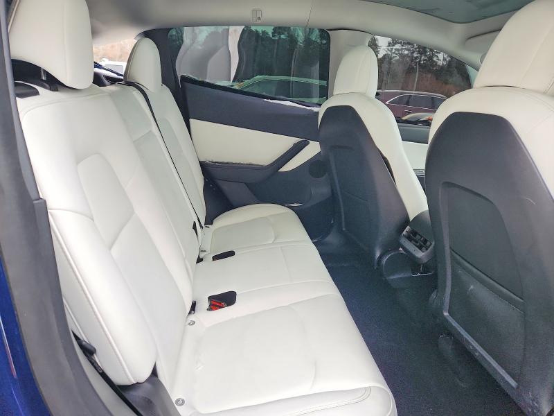 74706665 :رقم المزاد ، 7SAYGDEEXNF430558 vin ، 2022 Tesla Model Y مزاد بيع