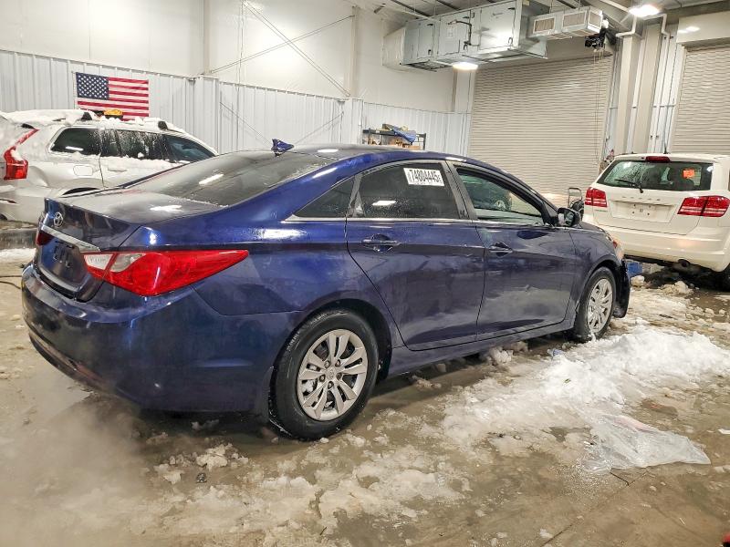 2012 Hyundai Sonata მანქანა იყიდება აუქციონზე, vin: 5NPEB4AC9CH441293, აუქციონის ნომერი: 74804445