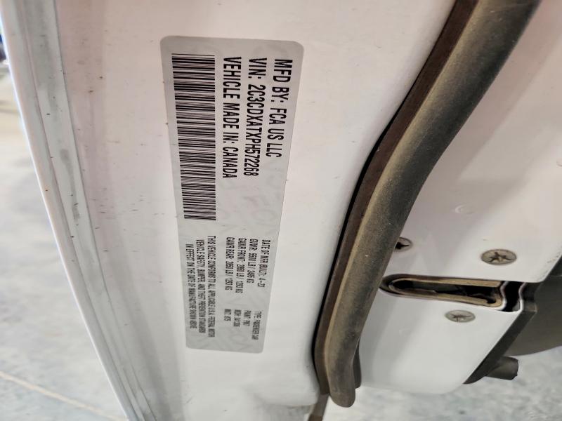 92494485 :رقم المزاد ، 2C3CDXATXPH572268 vin ، 2023 Dodge Charger مزاد بيع