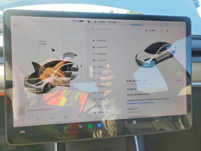 Продажа на аукционе авто 2020 Tesla Model 3, vin: 5YJ3E1EA8LF614662, номер лота: 74599145