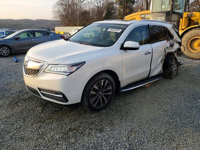 Auction sale of the 2014 Acura Mdx Techno, vin: 5FRYD3H42EB020824, lot number: 99539495