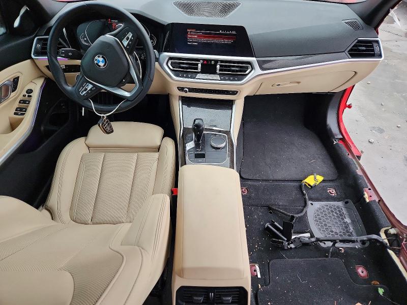 2022 Bmw 330xi მანქანა იყიდება აუქციონზე, vin: 3MW5R7J0XN8C68311, აუქციონის ნომერი: 73865665