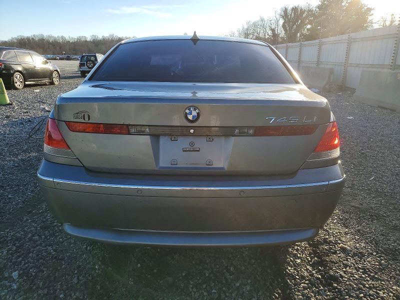 Aukcja sprzedaży 2005 Bmw 745 Li, vin: WBAGN63555DS59543, numer aukcji: 72916105
