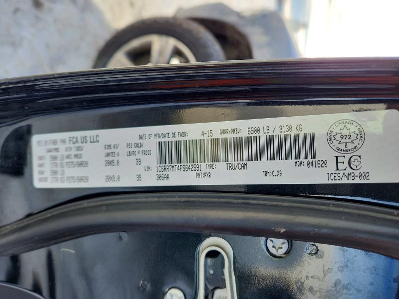 Продажа на аукционе авто 2015 Ram 1500 Sport, vin: 1C6RR7MT4FS642591, номер лота: 98720475