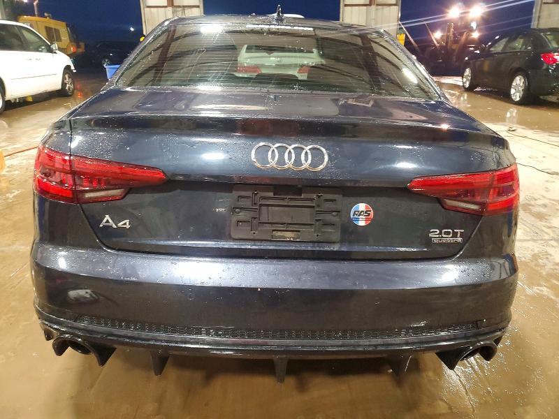 Продажа на аукционе авто 2017 Audi A4, vin: WAUFNAF49HN068594, номер лота: 72462035