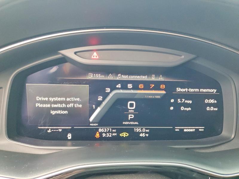 2020 Audi Sq7 მანქანა იყიდება აუქციონზე, vin: WA1AWAF75LD011855, აუქციონის ნომერი: 74051635