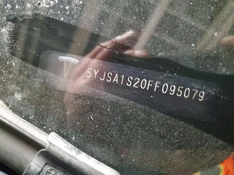 Продажа на аукционе авто 2015 Tesla Model S, vin: 5YJSA1S20FF095079, номер лота: 95640365
