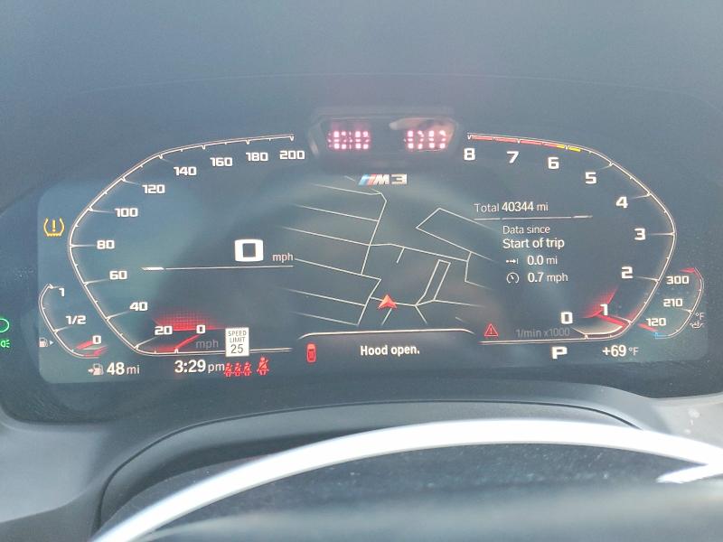 Aukcja sprzedaży 2022 Bmw M3 Competi, vin: WBS43AY03NFL95677, numer aukcji: 75198615