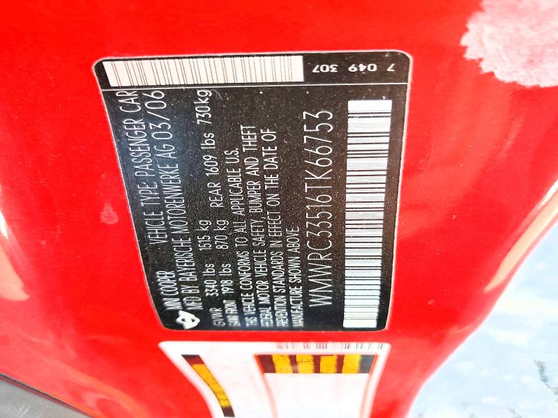 Aukcja sprzedaży 2006 Mini Cooper, vin: WMWRC33516TK66753, numer aukcji: 74909135