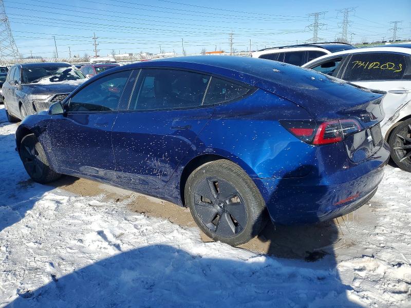 2022 Tesla Model 3 მანქანა იყიდება აუქციონზე, vin: 5YJ3E1EB7NF123866, აუქციონის ნომერი: 72373565