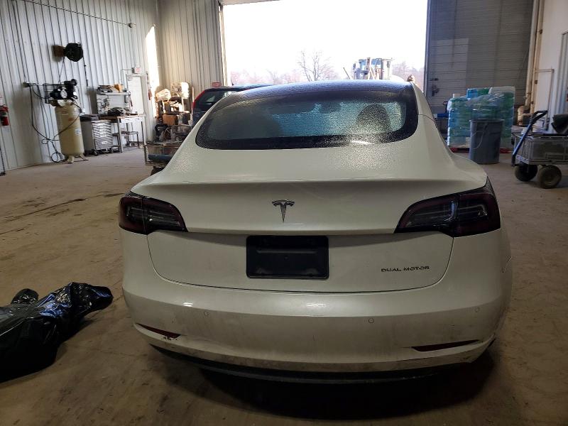 2022 Tesla Model 3 მანქანა იყიდება აუქციონზე, vin: 5YJ3E1EBXNF265368, აუქციონის ნომერი: 73860305