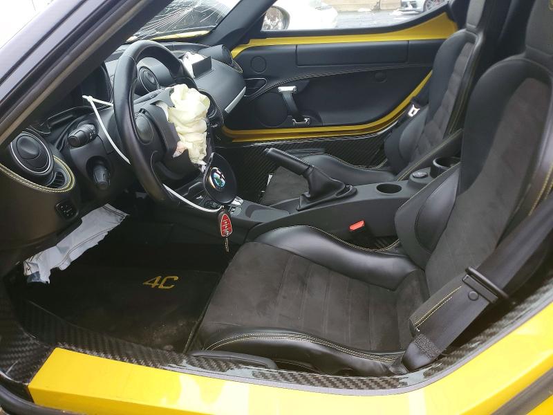 Aukcja sprzedaży 2015 Alfa Romeo 4c Spider, vin: ZARBAAB49FM169436, numer aukcji: 72646135