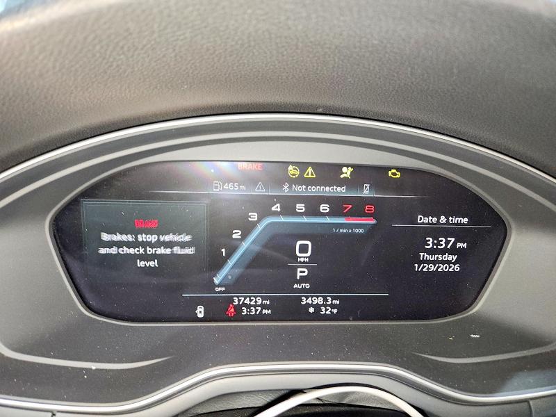 2023 Audi A4 მანქანა იყიდება აუქციონზე, vin: WAUEABF47PN004534, აუქციონის ნომერი: 74834375