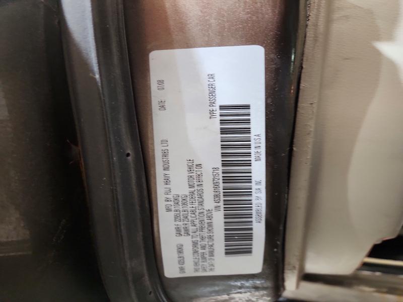 Продажа на аукционе авто 2009 Subaru Legacy, vin: 4S3BL616397226124, номер лота: 73471255