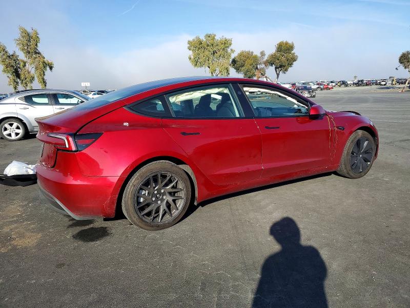Aukcja sprzedaży 2025 Tesla Model 3, vin: 5YJ3E1EA9SF988700, numer aukcji: 72653505