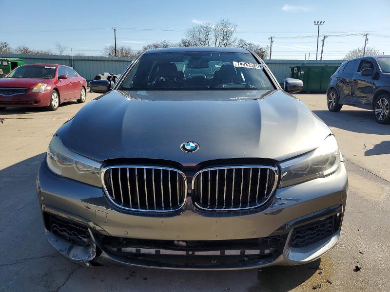 2016 Bmw 740 I მანქანა იყიდება აუქციონზე, vin: WBA7E2C57GG547607, აუქციონის ნომერი: 74832555