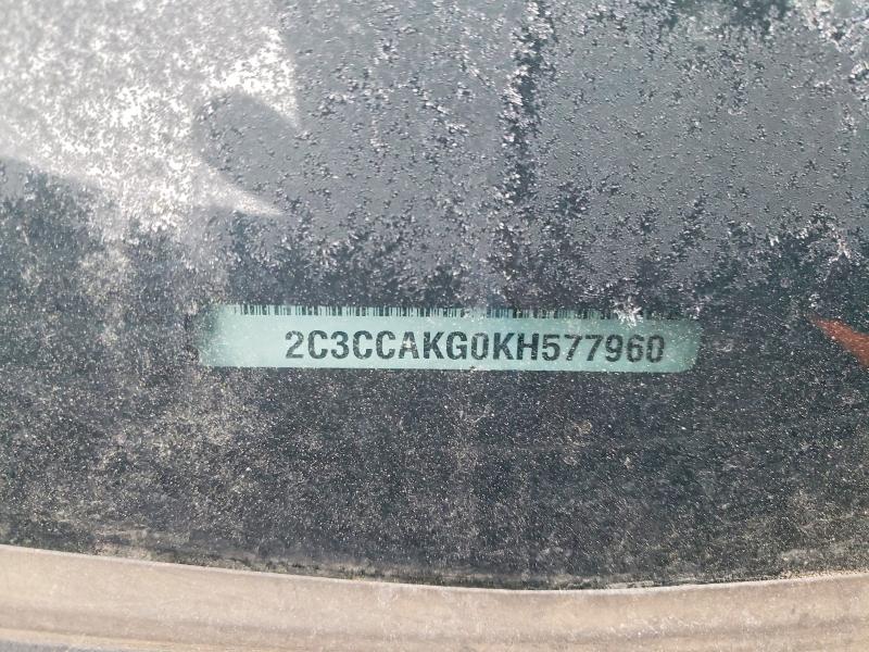 Продаж на аукціоні авто 2019 Chrysler 300, vin: 2C3CCAKG0KH577960, номер лоту: 74202095
