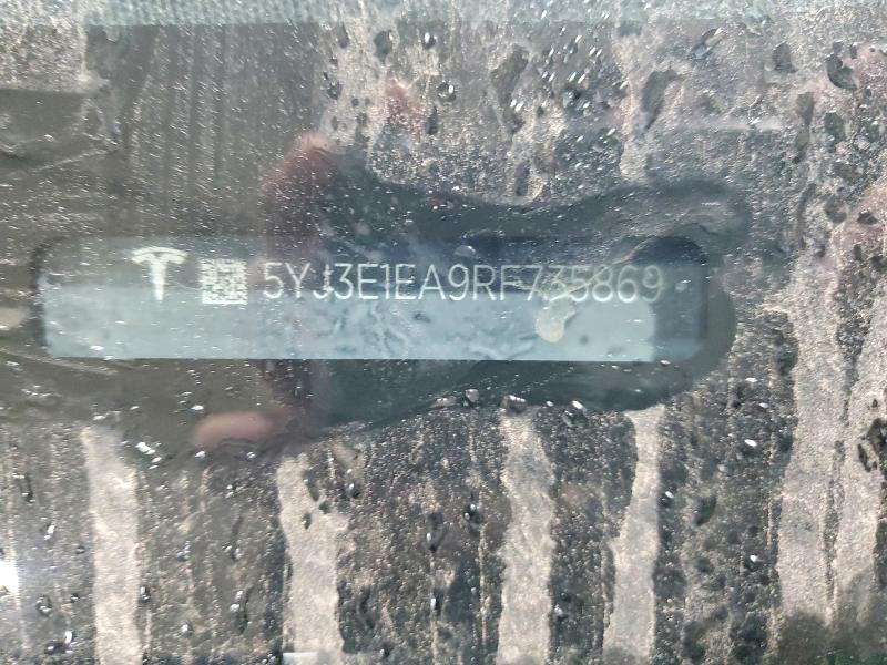 Aukcja sprzedaży 2024 Tesla Model 3, vin: 5YJ3E1EA9RF735869, numer aukcji: 72548775