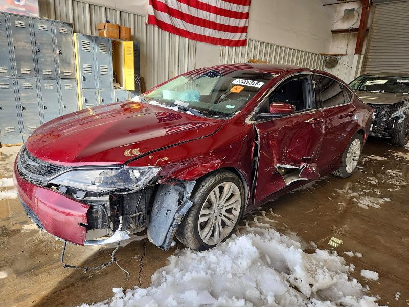 Продажа на аукционе авто 2015 Chrysler 200, vin: 1C3CCCABXFN564289, номер лота: 74408505
