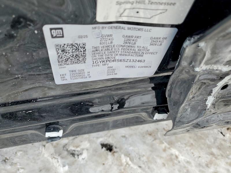 Продаж на аукціоні авто 2025 Cadillac Xt6, vin: 1GYKPDRS6SZ132463, номер лоту: 99003245