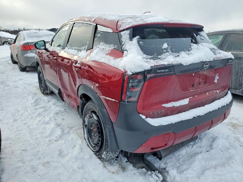 74227025 :رقم المزاد ، 3N8AP6CB1SL421199 vin ، 2025 Nissan Kicks مزاد بيع