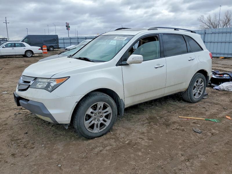 72659655 :رقم المزاد ، 2HNYD28249H502747 vin ، 2009 Acura Mdx مزاد بيع