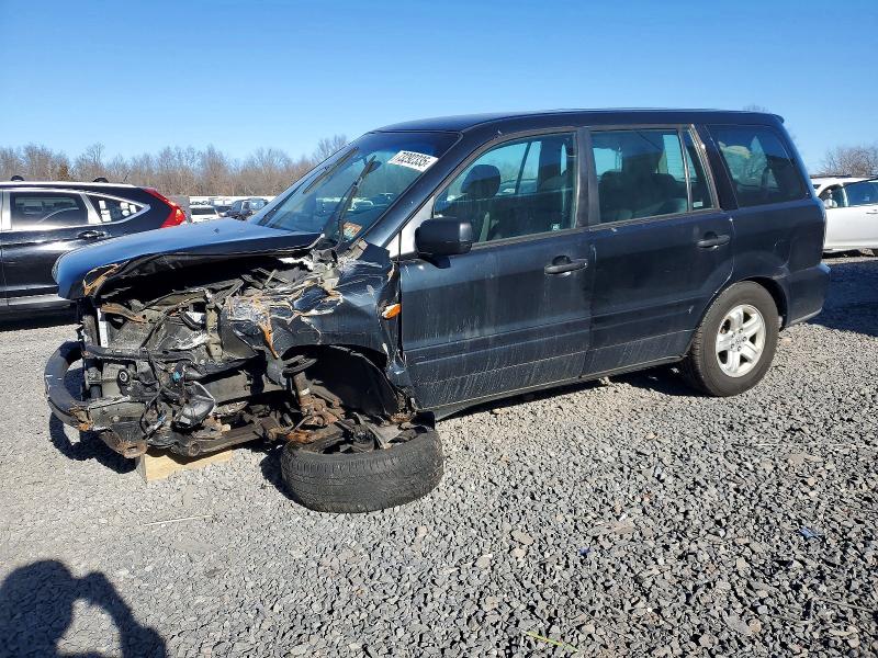 2006 Honda Pilot Lx მანქანა იყიდება აუქციონზე, vin: 2HKYF18156H559303, აუქციონის ნომერი: 73292335