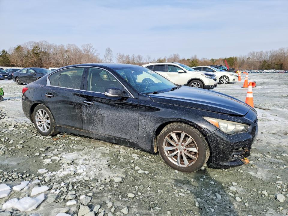 75442715 :رقم المزاد ، JN1BV7AP3FM335482 vin ، 2015 Infiniti Q50 مزاد بيع