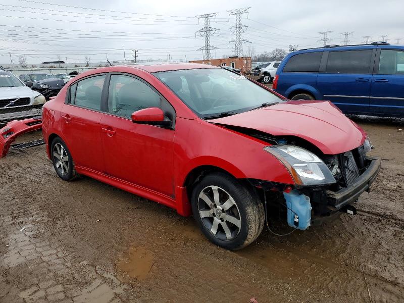 2012 Nissan Sentra მანქანა იყიდება აუქციონზე, vin: 3N1AB6AP9CL768776, აუქციონის ნომერი: 98696435