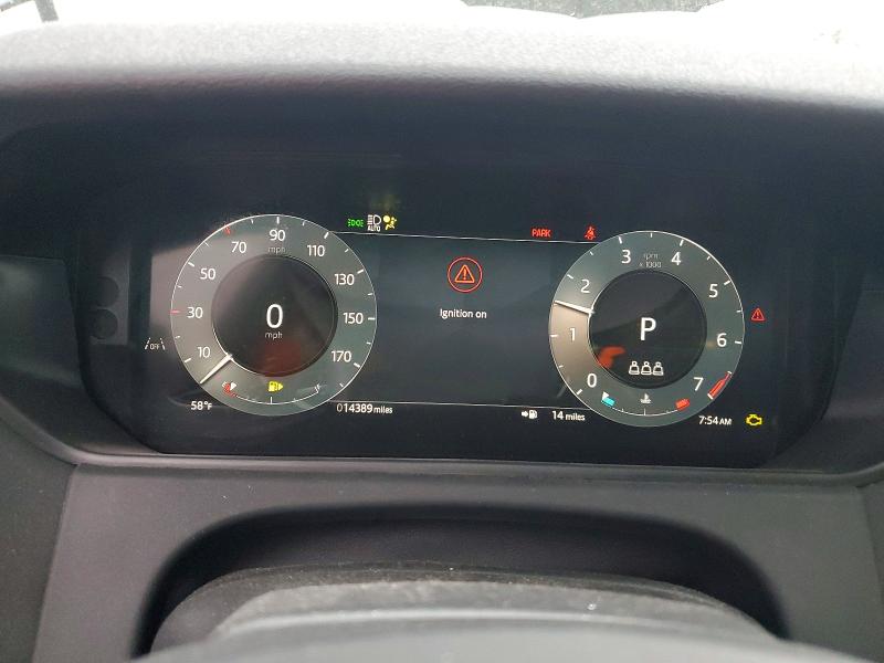 2025 Land Rover Range Rover Velar მანქანა იყიდება აუქციონზე, vin: SALYL2EX4SA393972, აუქციონის ნომერი: 98635515