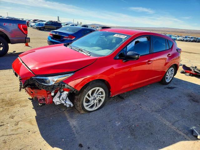 74780115 :رقم المزاد ، JF1GUABC6S8296779 vin ، 2025 Subaru Impreza مزاد بيع