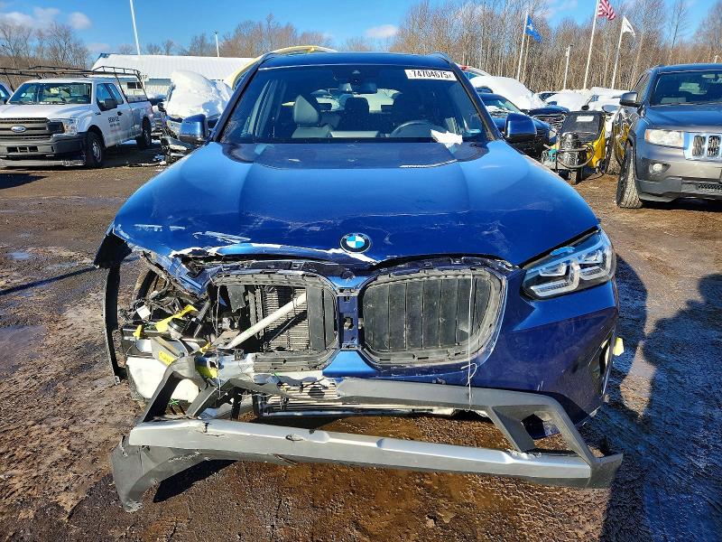 Продаж на аукціоні авто 2022 Bmw X3, vin: 5UX53DP07N9M98757, номер лоту: 74704675