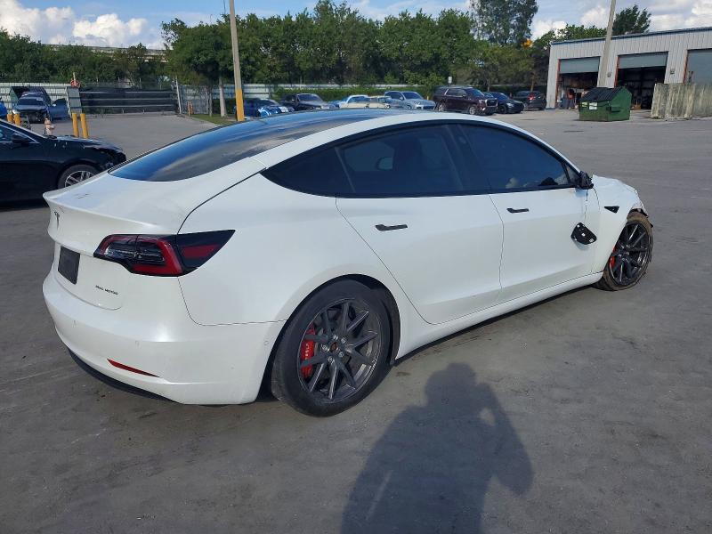 Продажа на аукционе авто 2022 Tesla Model 3, vin: 5YJ3E1EB7NF172839, номер лота: 74002575