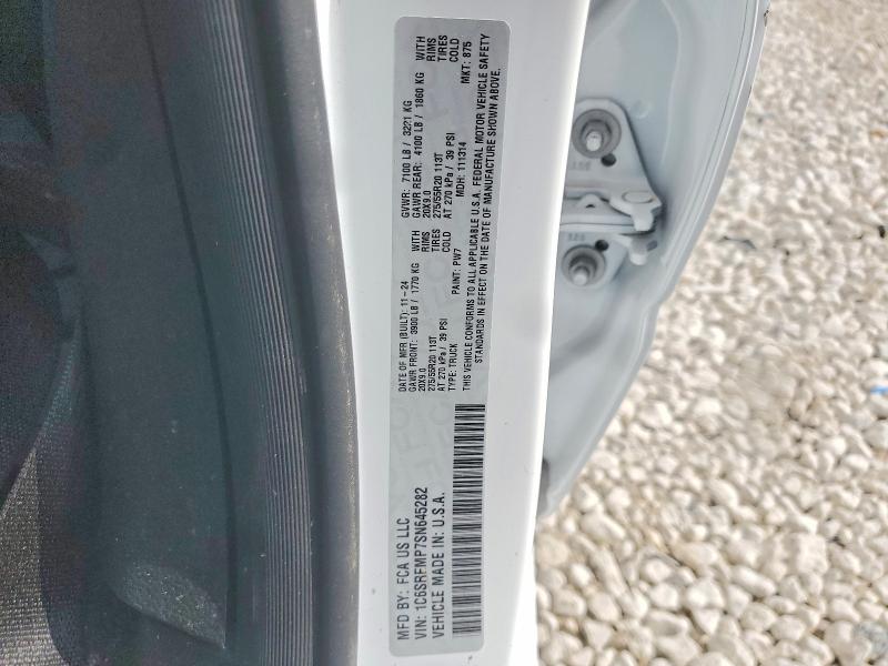 Продаж на аукціоні авто 2025 Ram 1500, vin: 1C6SRFMP7SN645282, номер лоту: 74820405