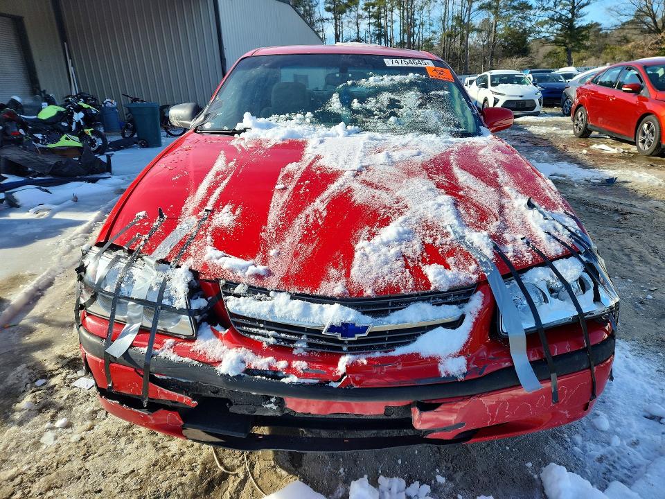 2004 Chevrolet Impala მანქანა იყიდება აუქციონზე, vin: 2G1WF52E549231866, აუქციონის ნომერი: 74754645