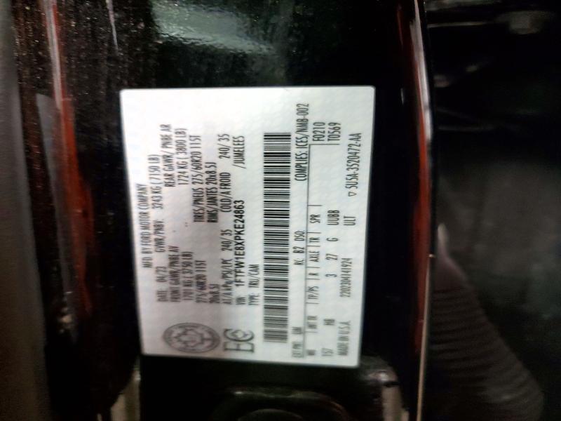Продажа на аукционе авто 2023 Ford F150, vin: 1FTFW1E8XPKE24863, номер лота: 98871375
