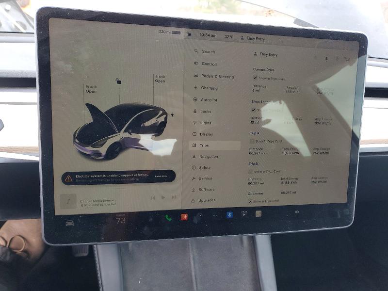98774405 :رقم المزاد ، 5YJ3E1EB6PF390922 vin ، 2023 Tesla Model 3 مزاد بيع