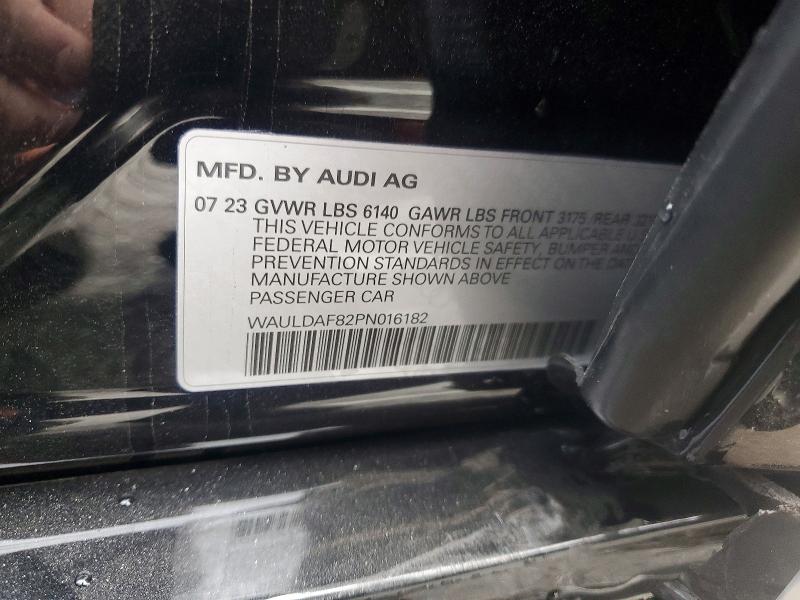 Продаж на аукціоні авто 2023 Audi A8, vin: WAULDAF82PN016182, номер лоту: 99737035