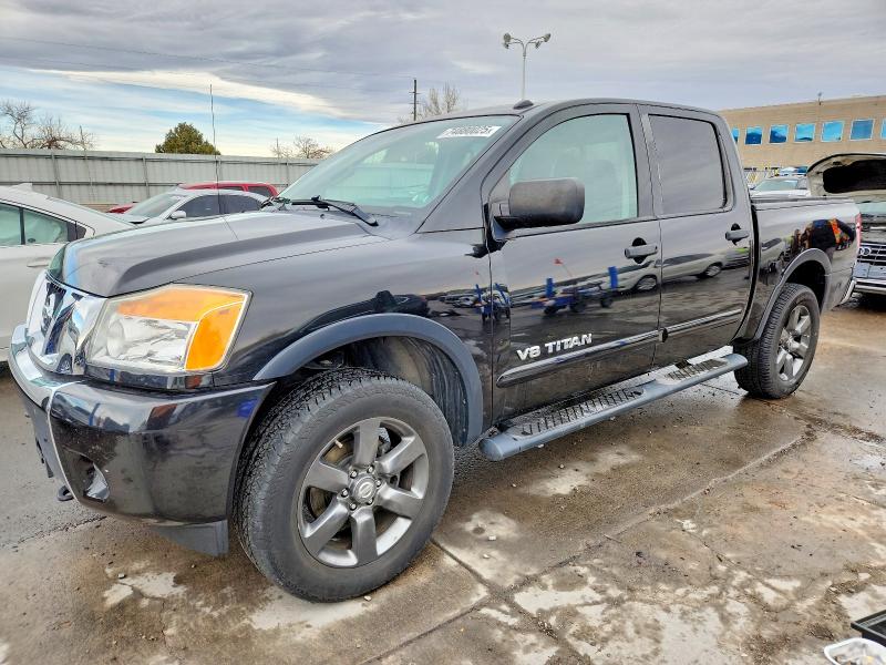 74880025 :رقم المزاد ، 1N6AA0EC5FN514648 vin ، 2015 Nissan Titan مزاد بيع