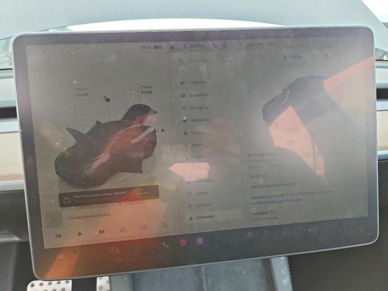 98383365 :رقم المزاد ، 7SAYGDEE8PF644774 vin ، 2023 Tesla Model Y مزاد بيع