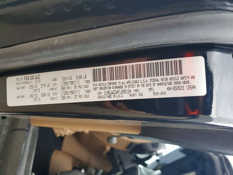 Продаж на аукціоні авто 2015 Jeep Wrangler, vin: 1C4BJWCG4FL695124, номер лоту: 97865665