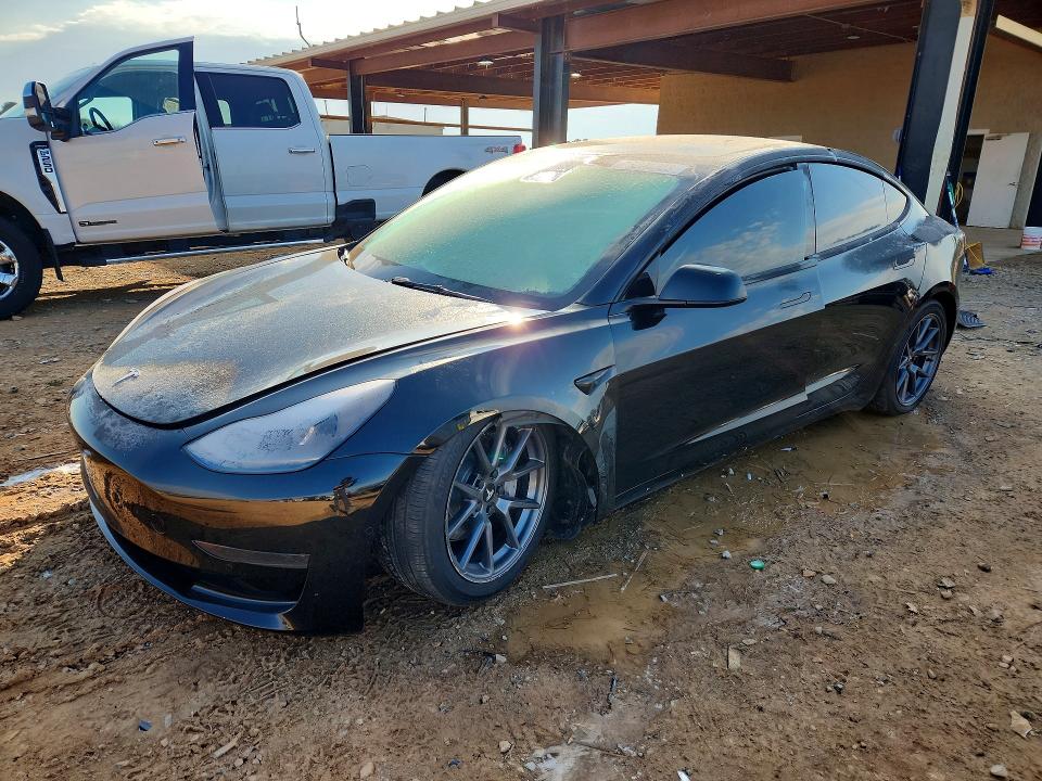 Продажа на аукционе авто 2022 Tesla Model 3, vin: 5YJ3E1EA5NF169526, номер лота: 75204305