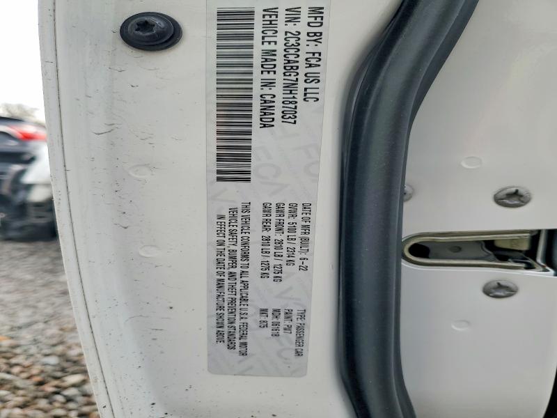 Продажа на аукционе авто 2022 Chrysler 300, vin: 2C3CCABG7NH187037, номер лота: 72205005