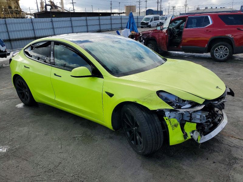 2022 Tesla Model 3 მანქანა იყიდება აუქციონზე, vin: 5YJ3E1EB6NF298206, აუქციონის ნომერი: 99281875