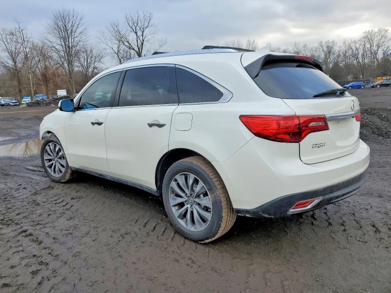 2016 Acura Mdx მანქანა იყიდება აუქციონზე, vin: 5FRYD4H4XGB014357, აუქციონის ნომერი: 72948515