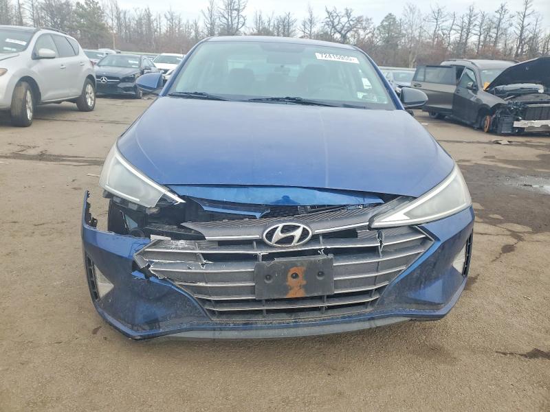 2019 Hyundai Elantra მანქანა იყიდება აუქციონზე, vin: 5NPD74LF5KH491062, აუქციონის ნომერი: 72415955